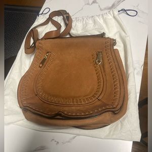 Rebecca Minkoff Beige Saddle Bag Crossbody